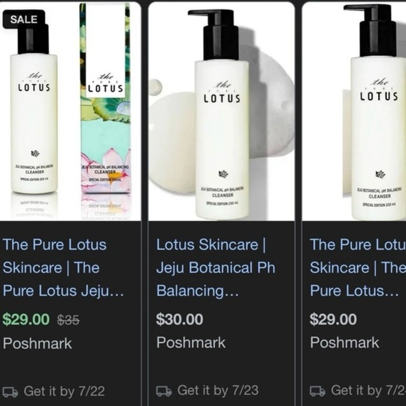 $37 Lotus Cleanser NIB
Deep Cleansing of Waste & Fine Dust
Makeup, moisturizing - Picture 7 of 9